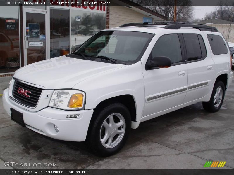 Summit White / Medium Pewter 2002 GMC Envoy XL SLT 4x4