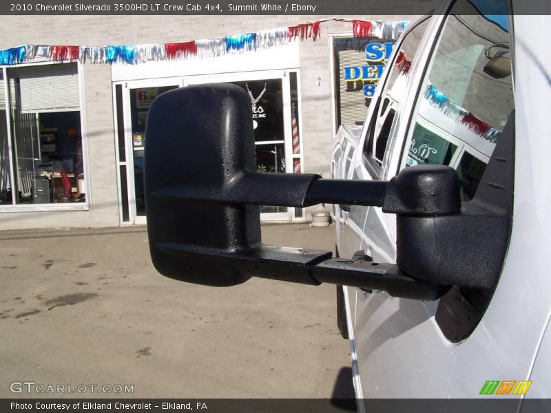 Summit White / Ebony 2010 Chevrolet Silverado 3500HD LT Crew Cab 4x4