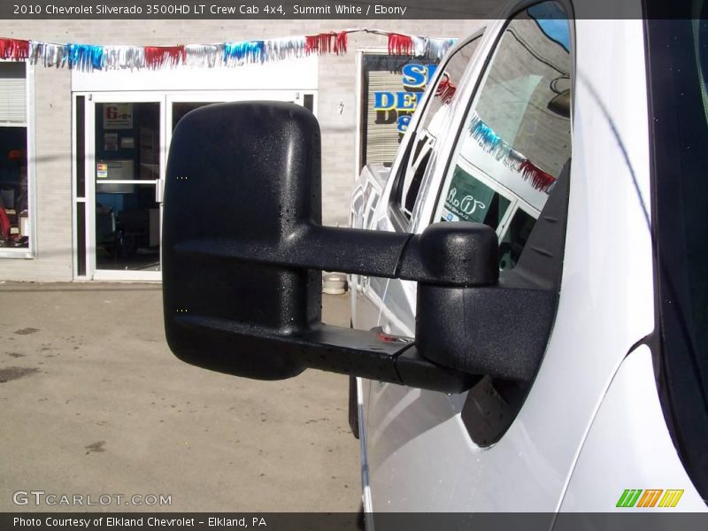 Summit White / Ebony 2010 Chevrolet Silverado 3500HD LT Crew Cab 4x4