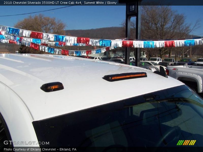 Summit White / Ebony 2010 Chevrolet Silverado 3500HD LT Crew Cab 4x4