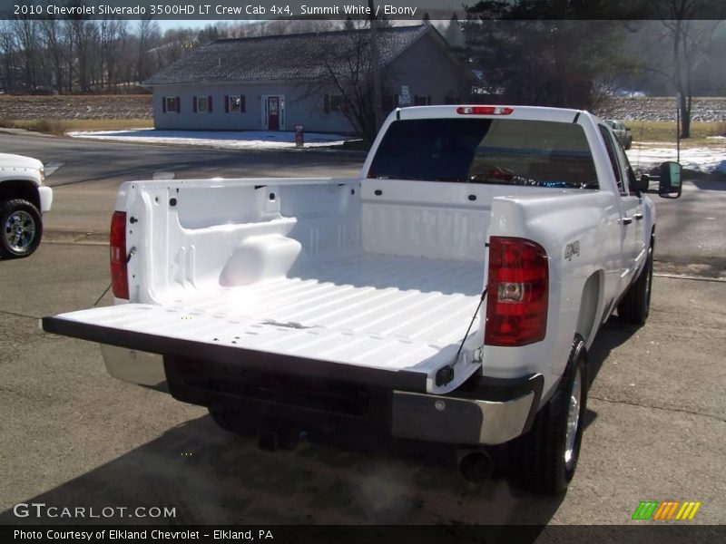 Summit White / Ebony 2010 Chevrolet Silverado 3500HD LT Crew Cab 4x4