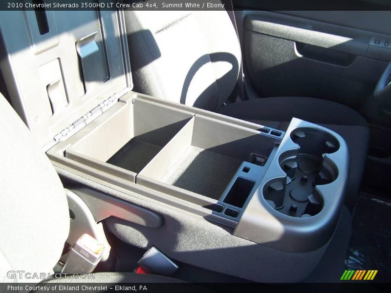 Summit White / Ebony 2010 Chevrolet Silverado 3500HD LT Crew Cab 4x4