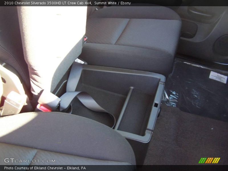 Summit White / Ebony 2010 Chevrolet Silverado 3500HD LT Crew Cab 4x4
