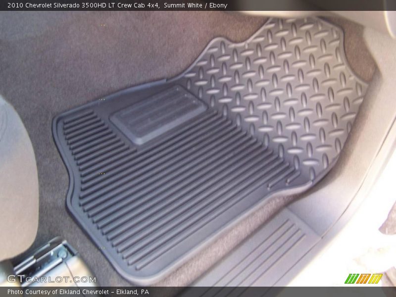 Summit White / Ebony 2010 Chevrolet Silverado 3500HD LT Crew Cab 4x4