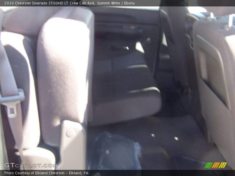 Summit White / Ebony 2010 Chevrolet Silverado 3500HD LT Crew Cab 4x4