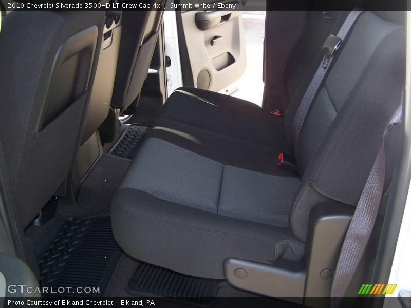 Summit White / Ebony 2010 Chevrolet Silverado 3500HD LT Crew Cab 4x4