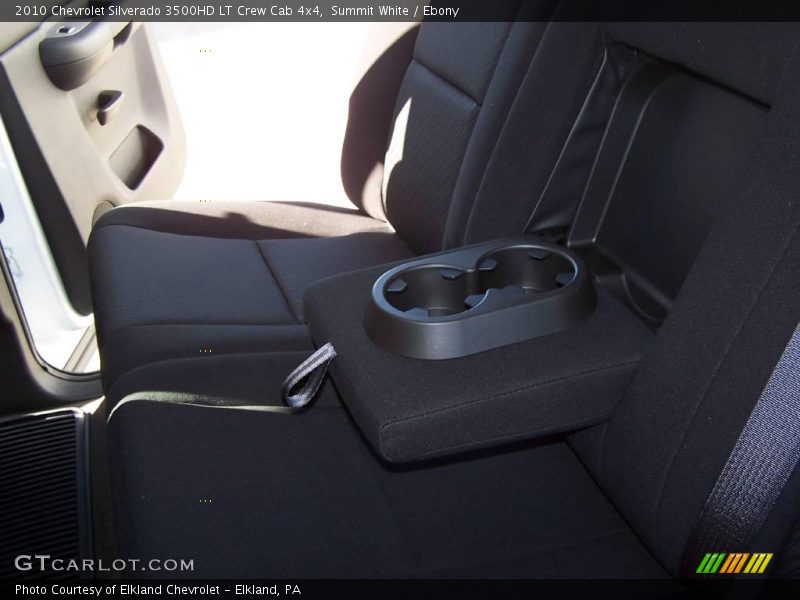 Summit White / Ebony 2010 Chevrolet Silverado 3500HD LT Crew Cab 4x4