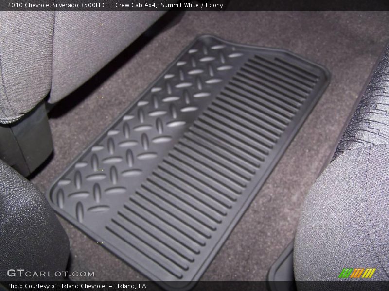Summit White / Ebony 2010 Chevrolet Silverado 3500HD LT Crew Cab 4x4