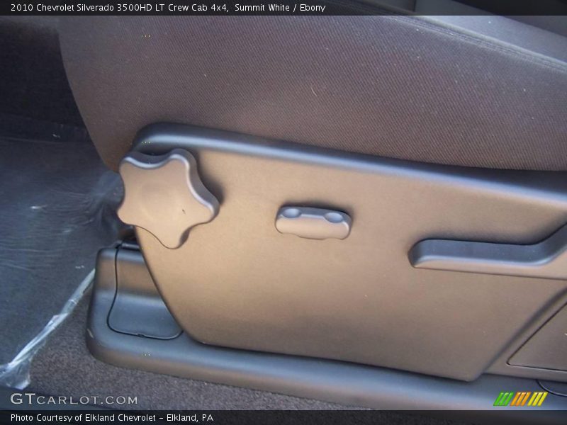Summit White / Ebony 2010 Chevrolet Silverado 3500HD LT Crew Cab 4x4