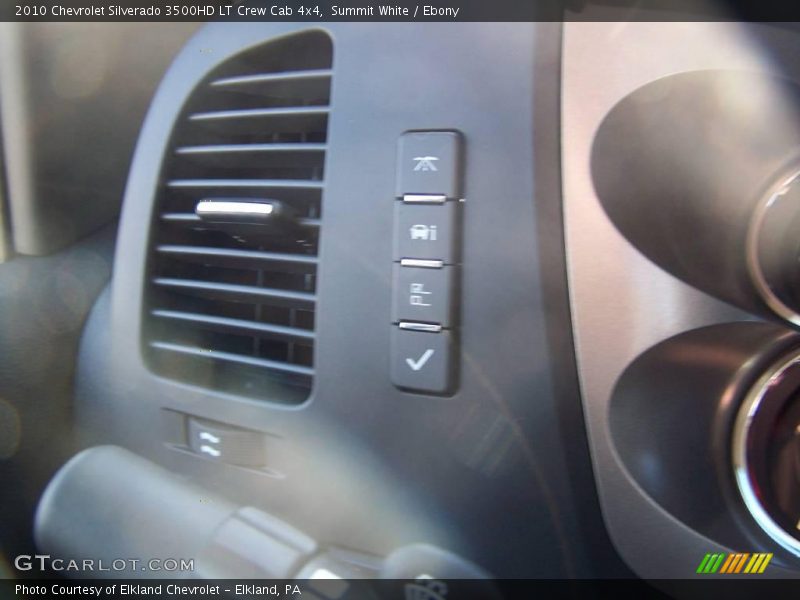 Summit White / Ebony 2010 Chevrolet Silverado 3500HD LT Crew Cab 4x4