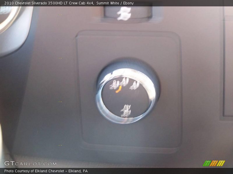 Summit White / Ebony 2010 Chevrolet Silverado 3500HD LT Crew Cab 4x4