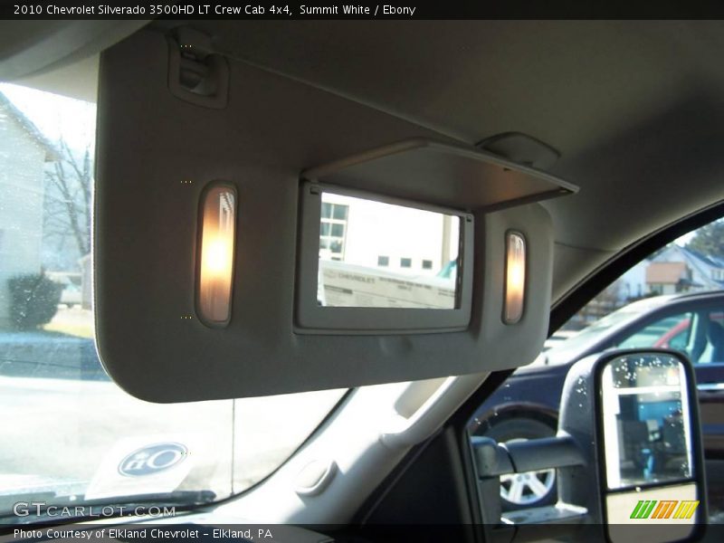 Summit White / Ebony 2010 Chevrolet Silverado 3500HD LT Crew Cab 4x4