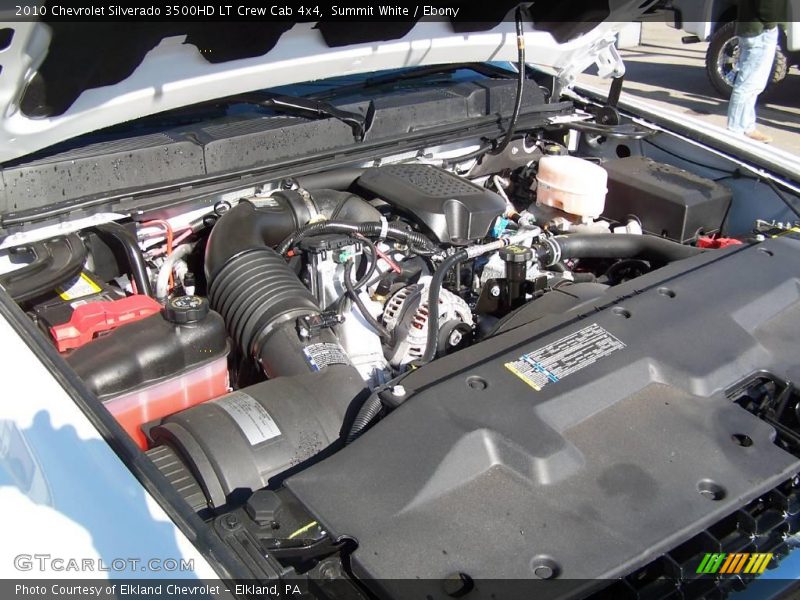 Summit White / Ebony 2010 Chevrolet Silverado 3500HD LT Crew Cab 4x4