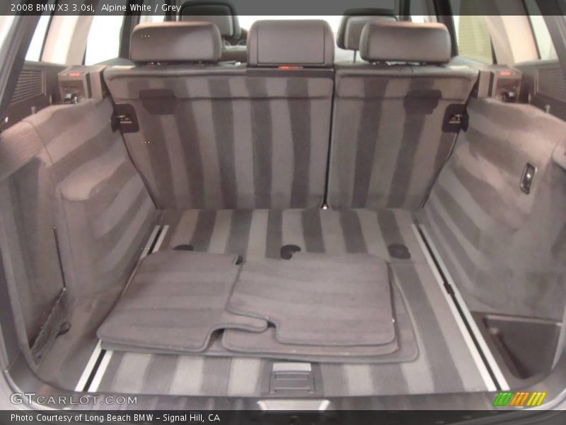Alpine White / Grey 2008 BMW X3 3.0si