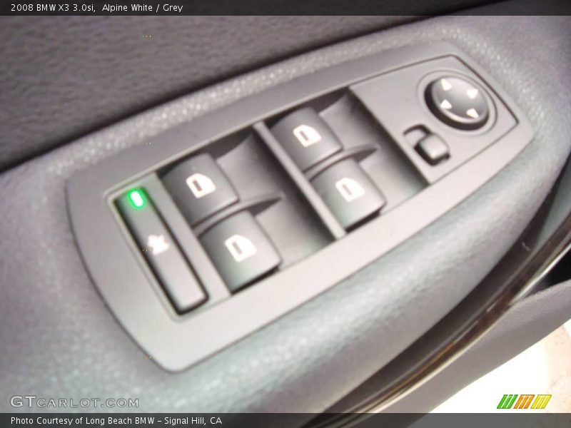 Alpine White / Grey 2008 BMW X3 3.0si