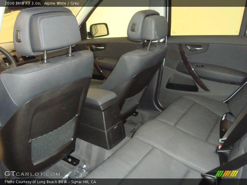 Alpine White / Grey 2008 BMW X3 3.0si