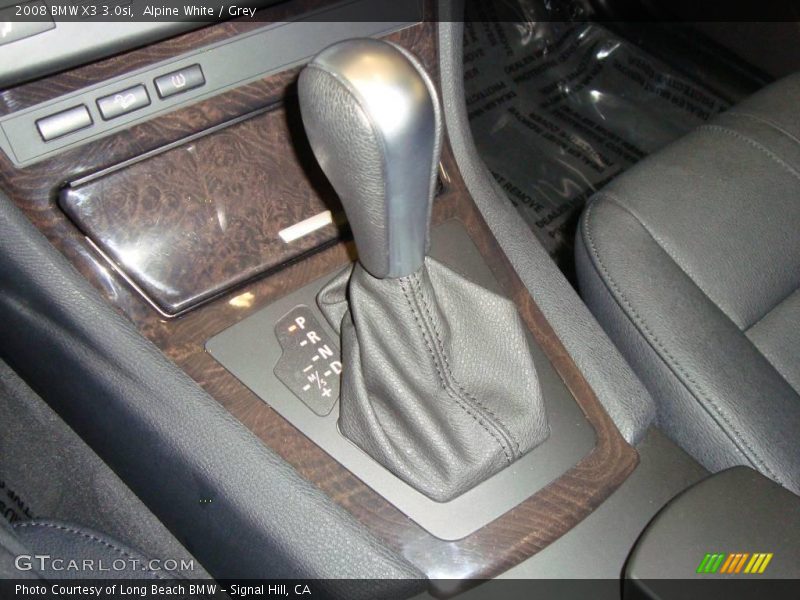 Alpine White / Grey 2008 BMW X3 3.0si