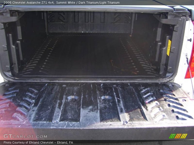 Summit White / Dark Titanium/Light Titanium 2008 Chevrolet Avalanche Z71 4x4