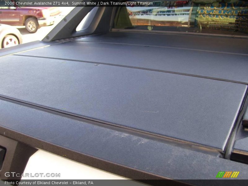 Summit White / Dark Titanium/Light Titanium 2008 Chevrolet Avalanche Z71 4x4