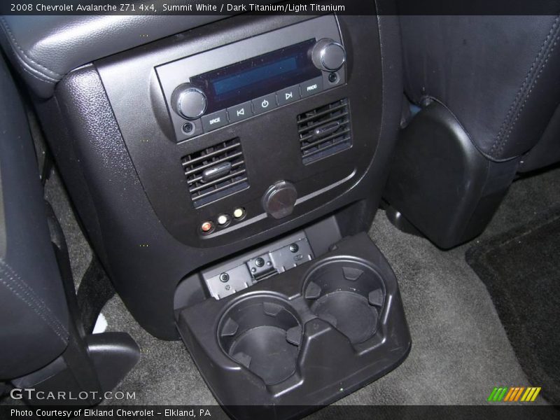 Summit White / Dark Titanium/Light Titanium 2008 Chevrolet Avalanche Z71 4x4