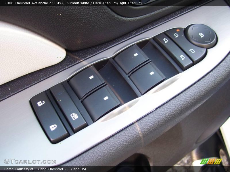 Summit White / Dark Titanium/Light Titanium 2008 Chevrolet Avalanche Z71 4x4