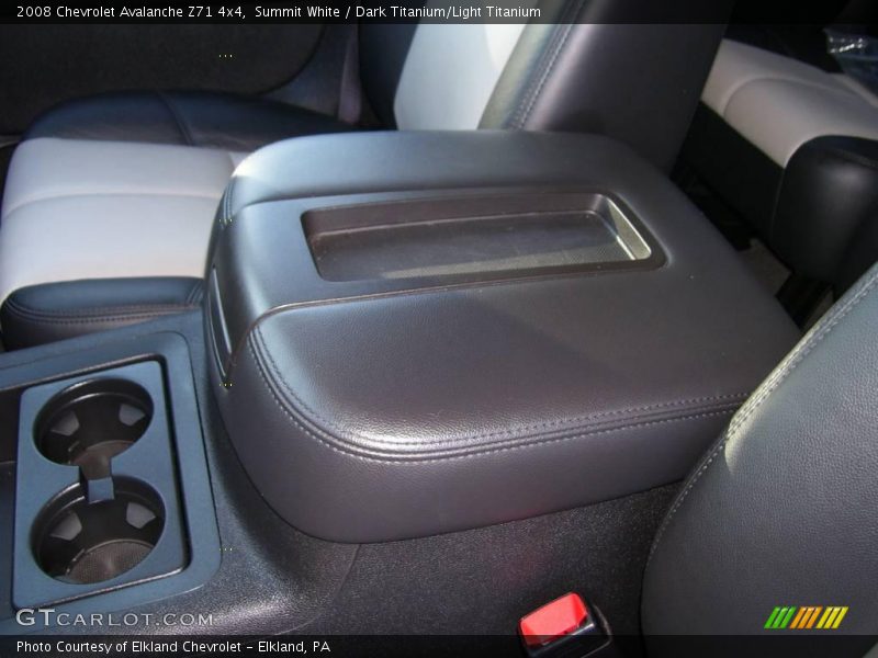 Summit White / Dark Titanium/Light Titanium 2008 Chevrolet Avalanche Z71 4x4