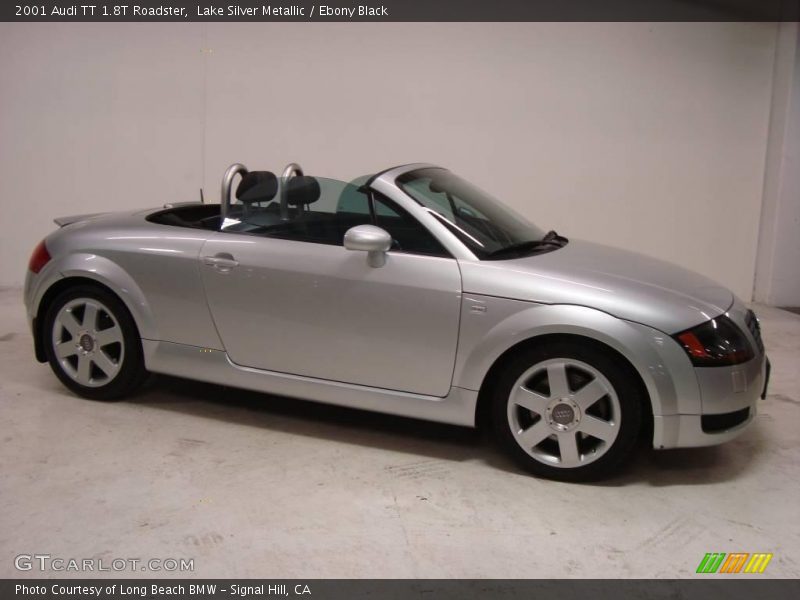 Lake Silver Metallic / Ebony Black 2001 Audi TT 1.8T Roadster