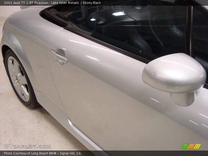 Lake Silver Metallic / Ebony Black 2001 Audi TT 1.8T Roadster