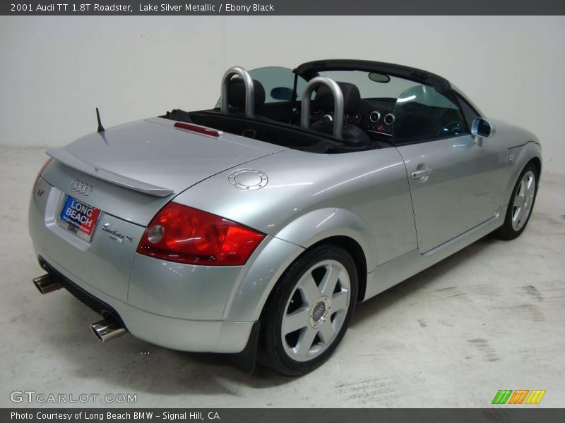 Lake Silver Metallic / Ebony Black 2001 Audi TT 1.8T Roadster
