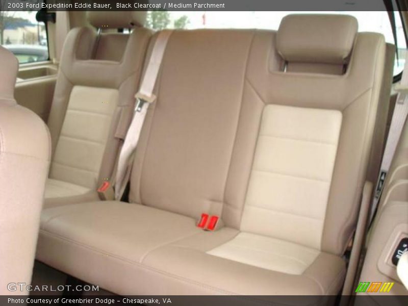 Black Clearcoat / Medium Parchment 2003 Ford Expedition Eddie Bauer