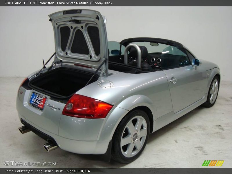 Lake Silver Metallic / Ebony Black 2001 Audi TT 1.8T Roadster