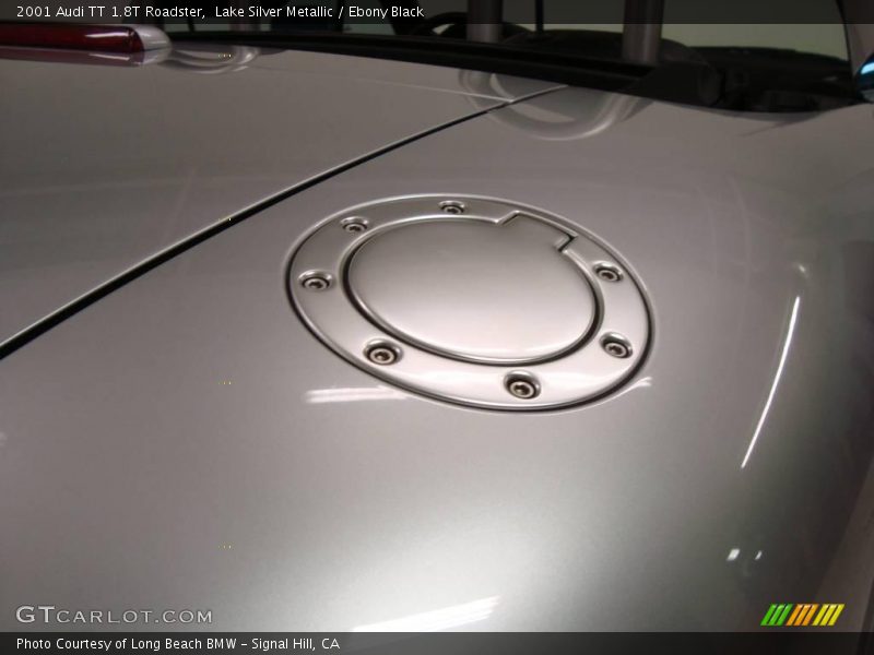 Lake Silver Metallic / Ebony Black 2001 Audi TT 1.8T Roadster