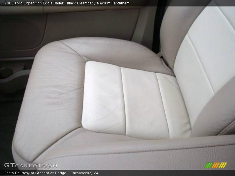 Black Clearcoat / Medium Parchment 2003 Ford Expedition Eddie Bauer