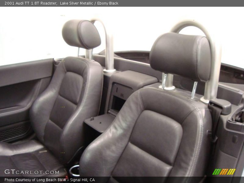 Lake Silver Metallic / Ebony Black 2001 Audi TT 1.8T Roadster