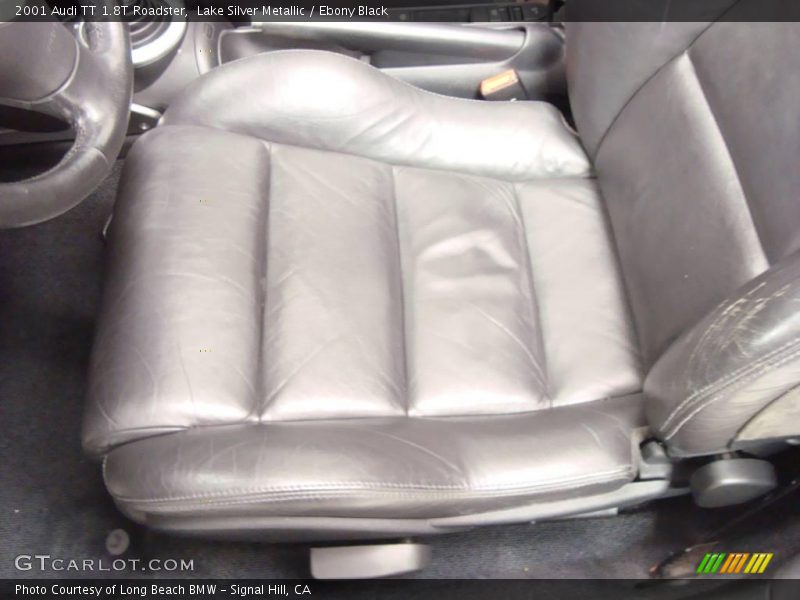 Lake Silver Metallic / Ebony Black 2001 Audi TT 1.8T Roadster