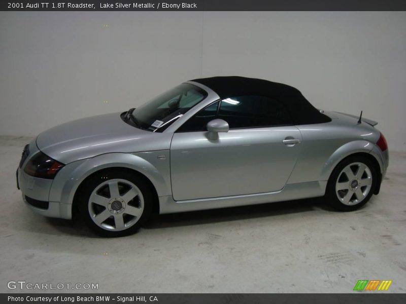 Lake Silver Metallic / Ebony Black 2001 Audi TT 1.8T Roadster