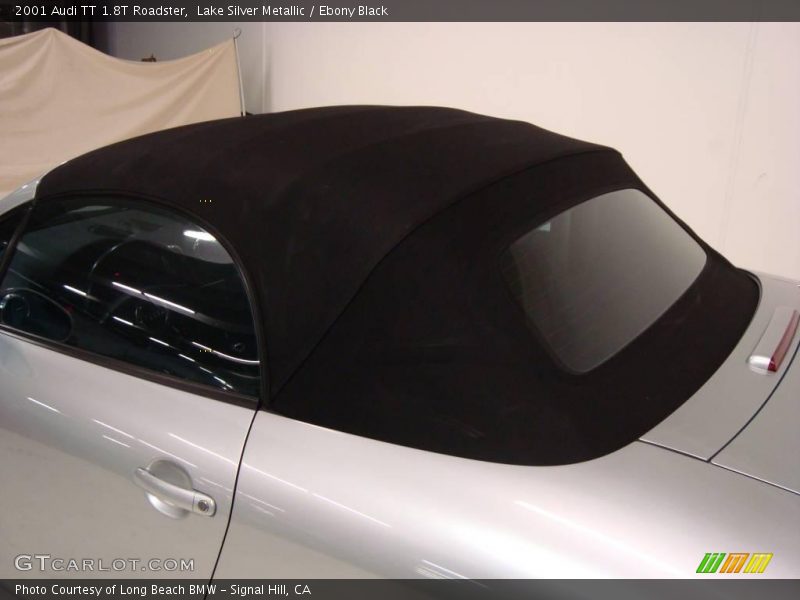 Lake Silver Metallic / Ebony Black 2001 Audi TT 1.8T Roadster