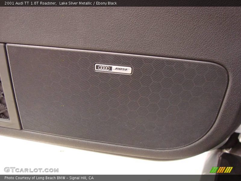 Lake Silver Metallic / Ebony Black 2001 Audi TT 1.8T Roadster