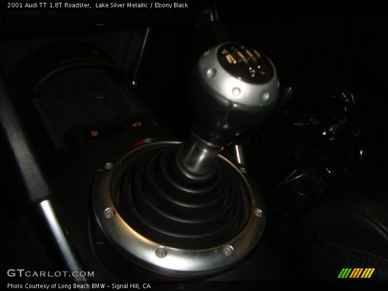 Lake Silver Metallic / Ebony Black 2001 Audi TT 1.8T Roadster