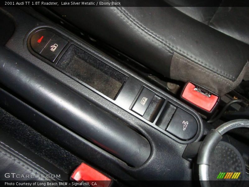 Lake Silver Metallic / Ebony Black 2001 Audi TT 1.8T Roadster