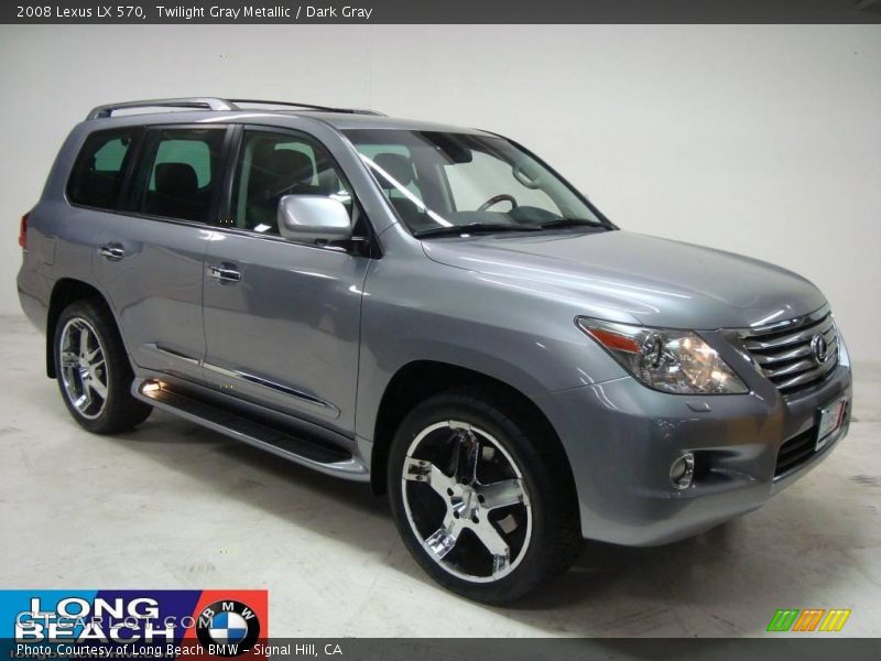 Twilight Gray Metallic / Dark Gray 2008 Lexus LX 570