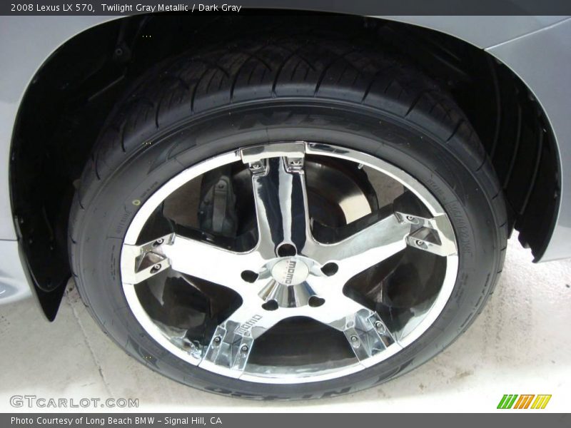 Twilight Gray Metallic / Dark Gray 2008 Lexus LX 570