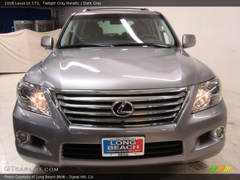 Twilight Gray Metallic / Dark Gray 2008 Lexus LX 570