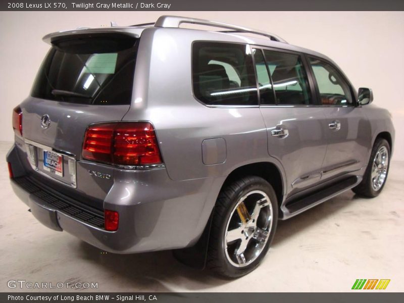 Twilight Gray Metallic / Dark Gray 2008 Lexus LX 570