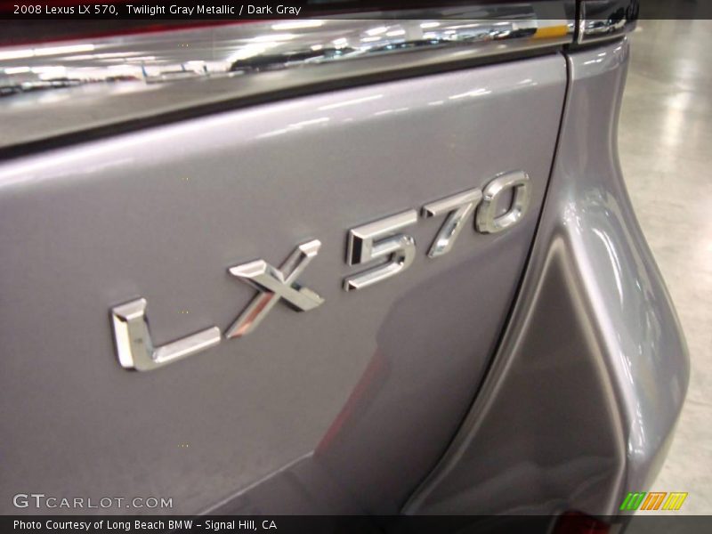 Twilight Gray Metallic / Dark Gray 2008 Lexus LX 570