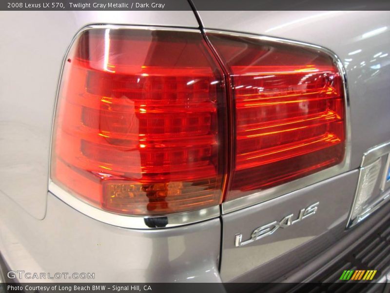 Twilight Gray Metallic / Dark Gray 2008 Lexus LX 570