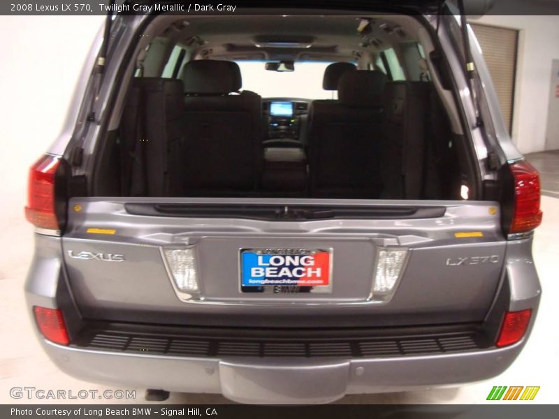Twilight Gray Metallic / Dark Gray 2008 Lexus LX 570