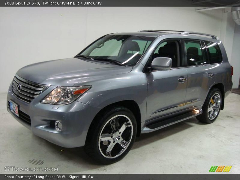 Twilight Gray Metallic / Dark Gray 2008 Lexus LX 570