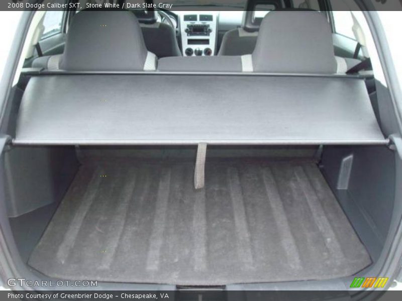 Stone White / Dark Slate Gray 2008 Dodge Caliber SXT