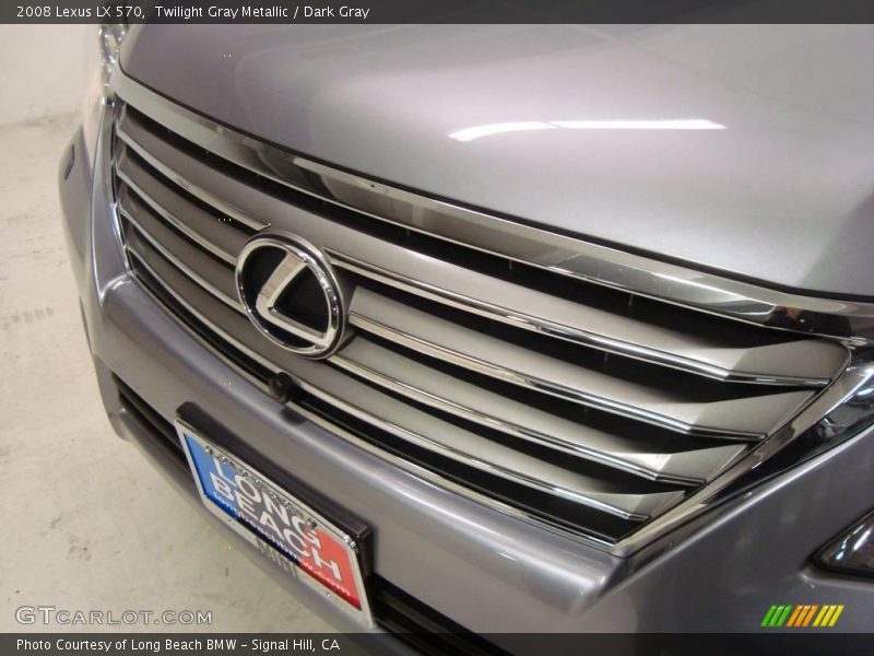 Twilight Gray Metallic / Dark Gray 2008 Lexus LX 570